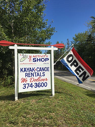 The Activity Shop is open